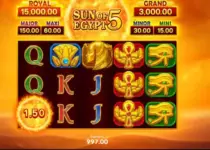 Play Sun of Egypt 5  Online Slot